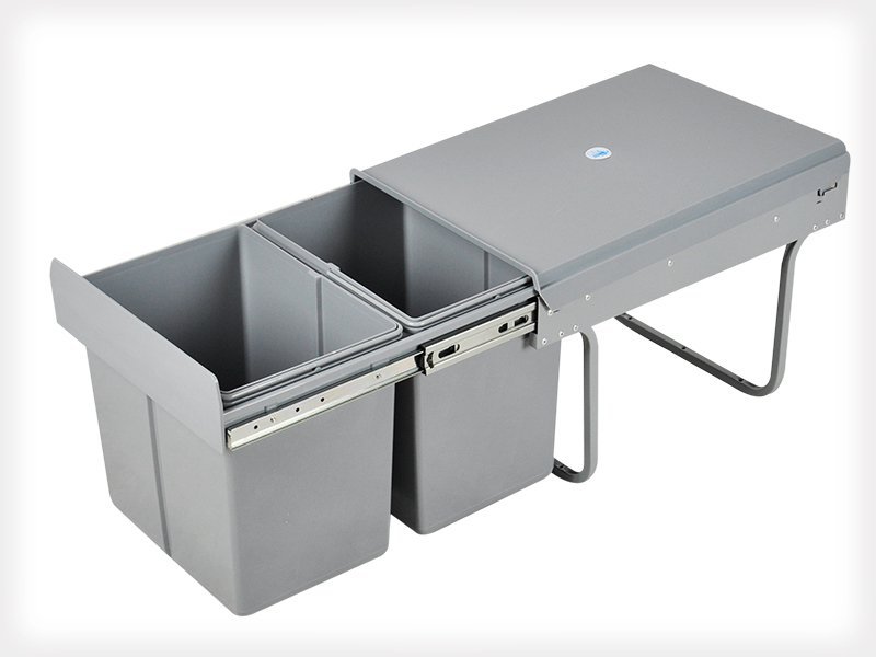 2 x 15L Kitchen Waste & Recycling Bins @ Crazy Sales - We have the best ...