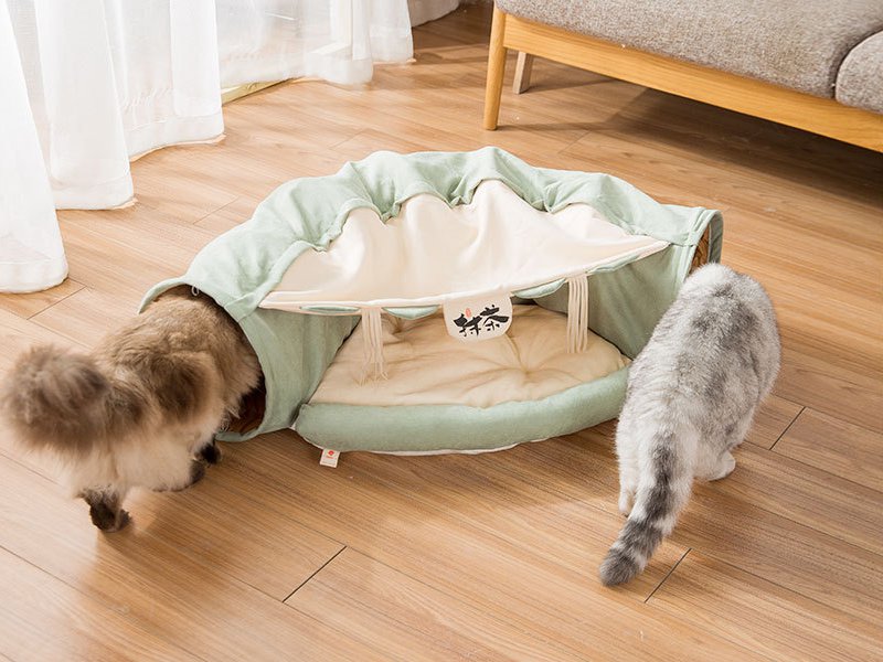 Foldable Cat Tunnel Bed Crazy Sales - We have the best 