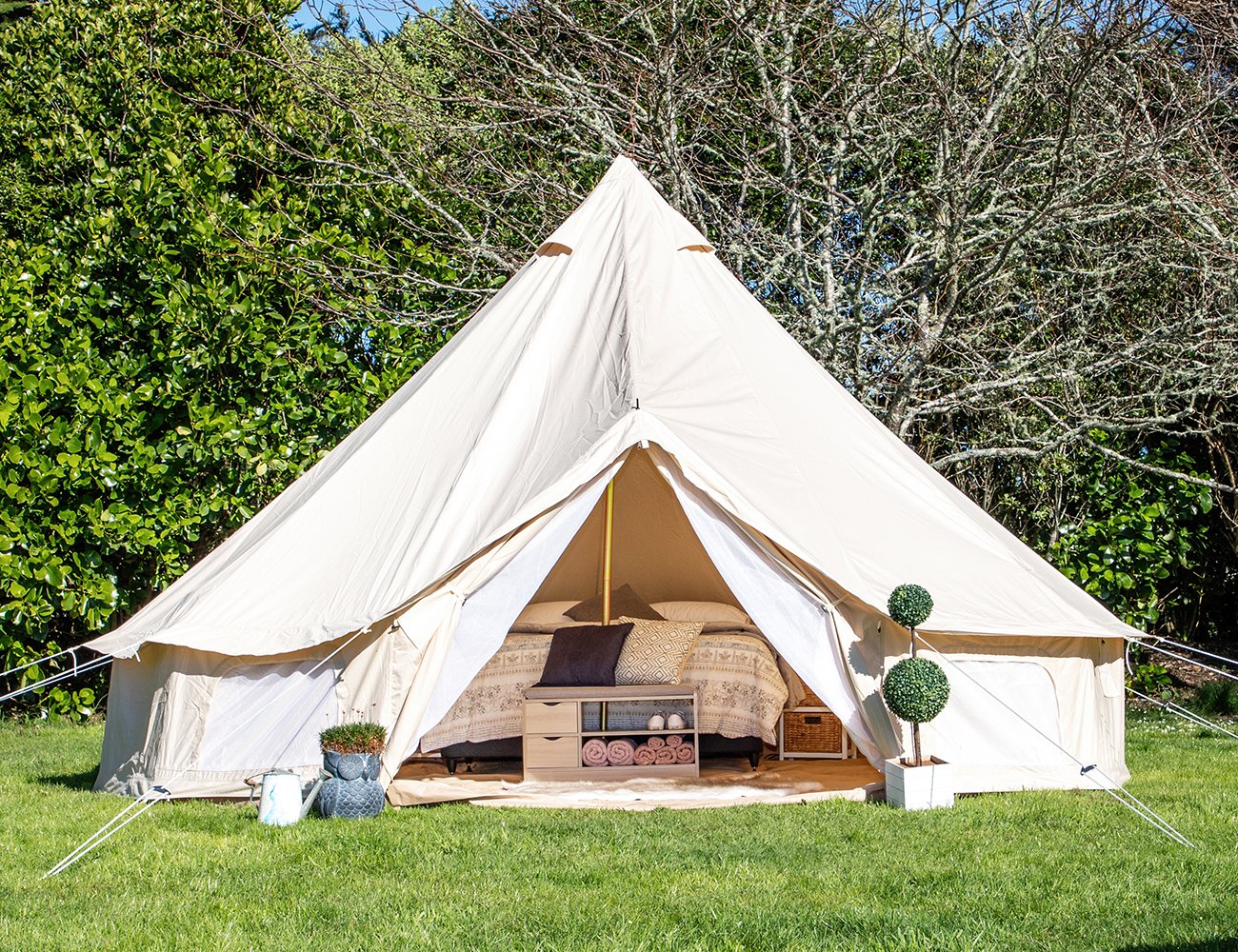 Living Culture 3m Glamping Bell Tent @ Crazy Sales - We have the best ...