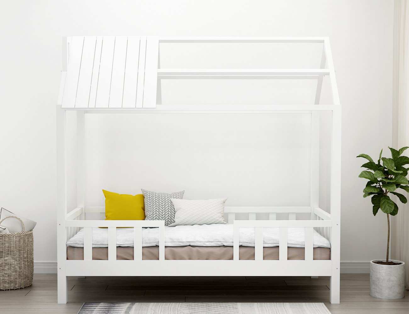 coconut creek bed frame and mattress set