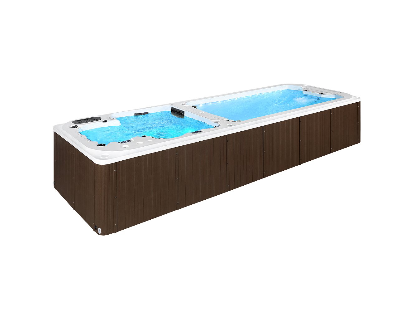 swim spa dual zone